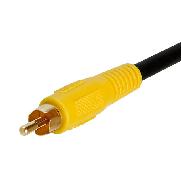 3 RCA Composite Video and Audio cable 50FT 18AWG 100% Pure Copper 